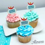 Cupcake con topper de personalizado