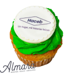 Cupcake Impresi?n Comestible Sobre Chocolate