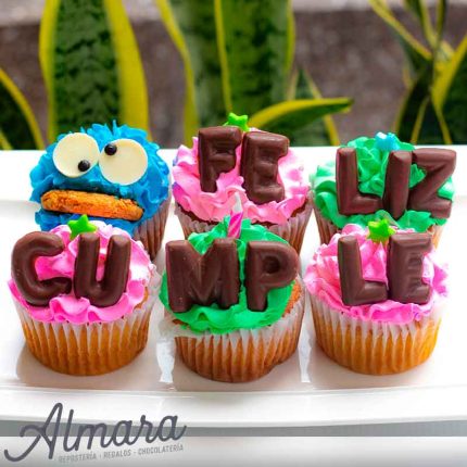 Cupcakes Feliz Cumple