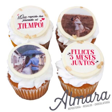 Cupcakes Recuerdos*4